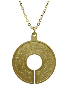 BioSignature Pendant in Yellow Bronze